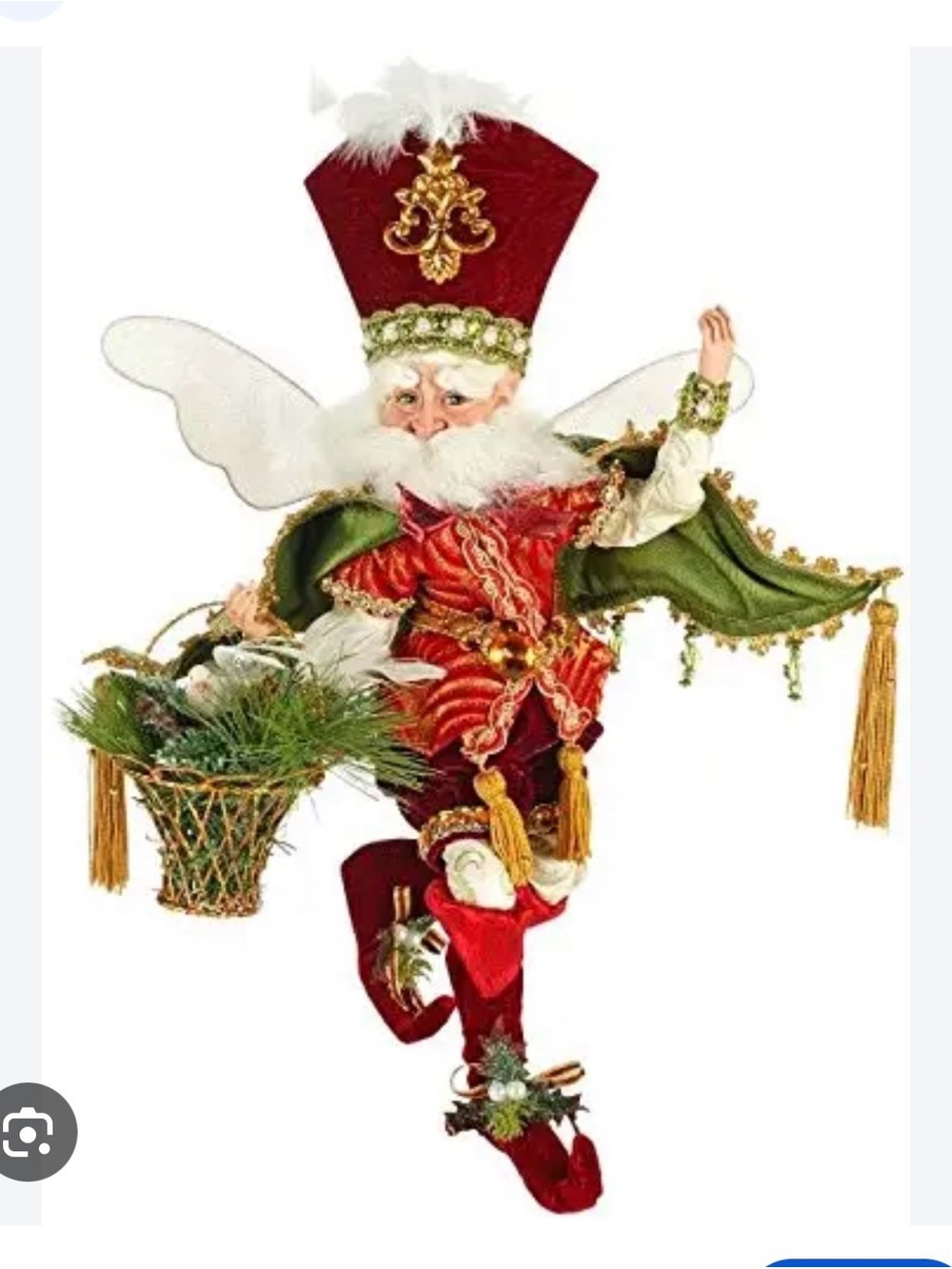 Mark Roberts Goodwill to All Fairy Large
51. 92342 and box Christmas holiday